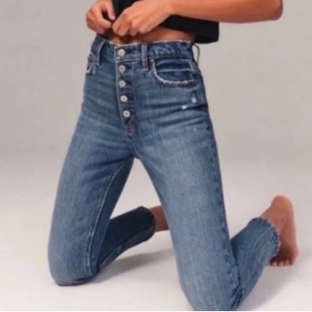 Abercrombie & Fitch | Curve Love | “The skinny” High Rise jeans (28/ 6S)